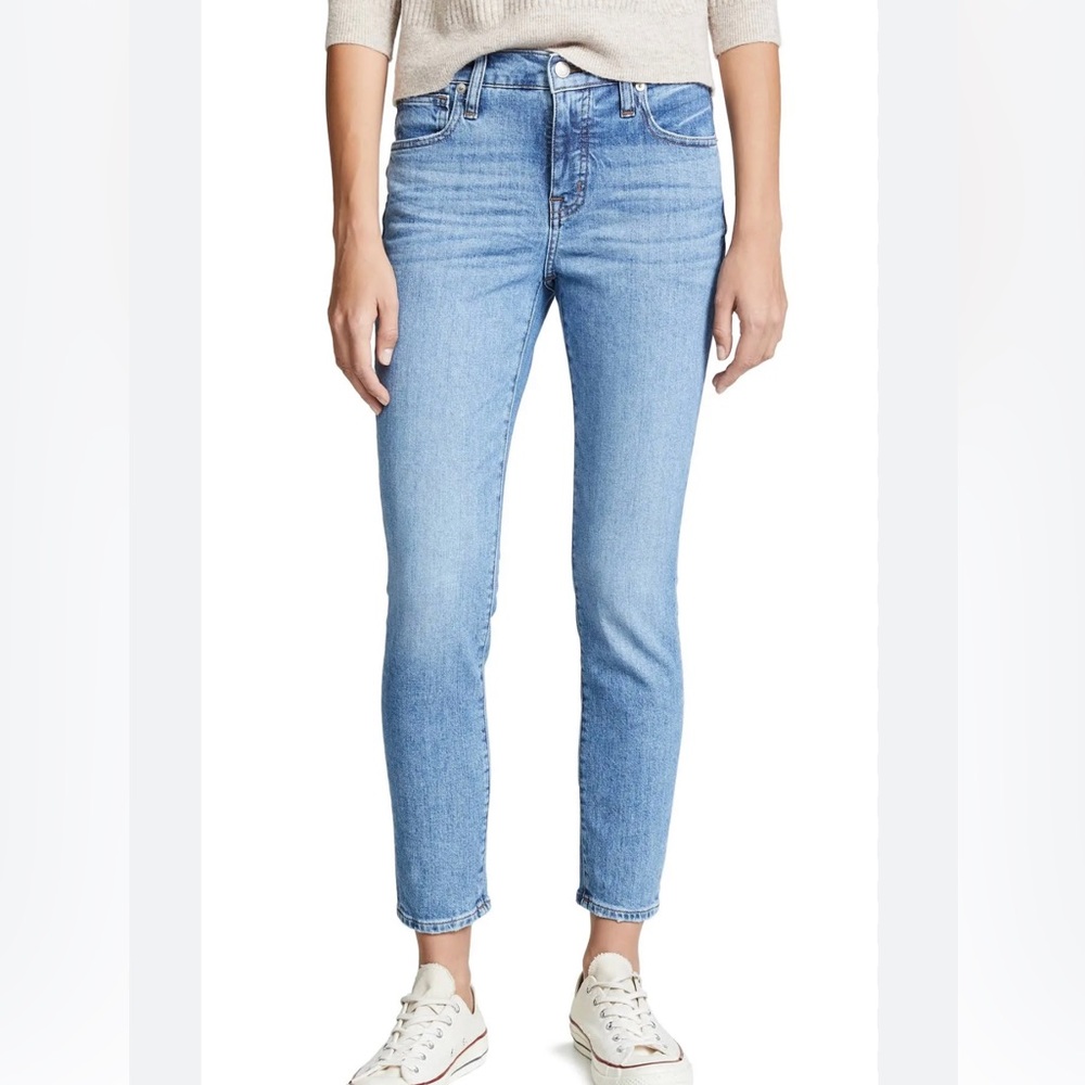 Madewell 9” high rise skinny jeans